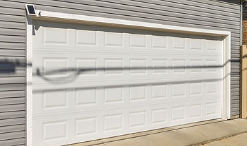New affordable garage door installed Chicago Illinois